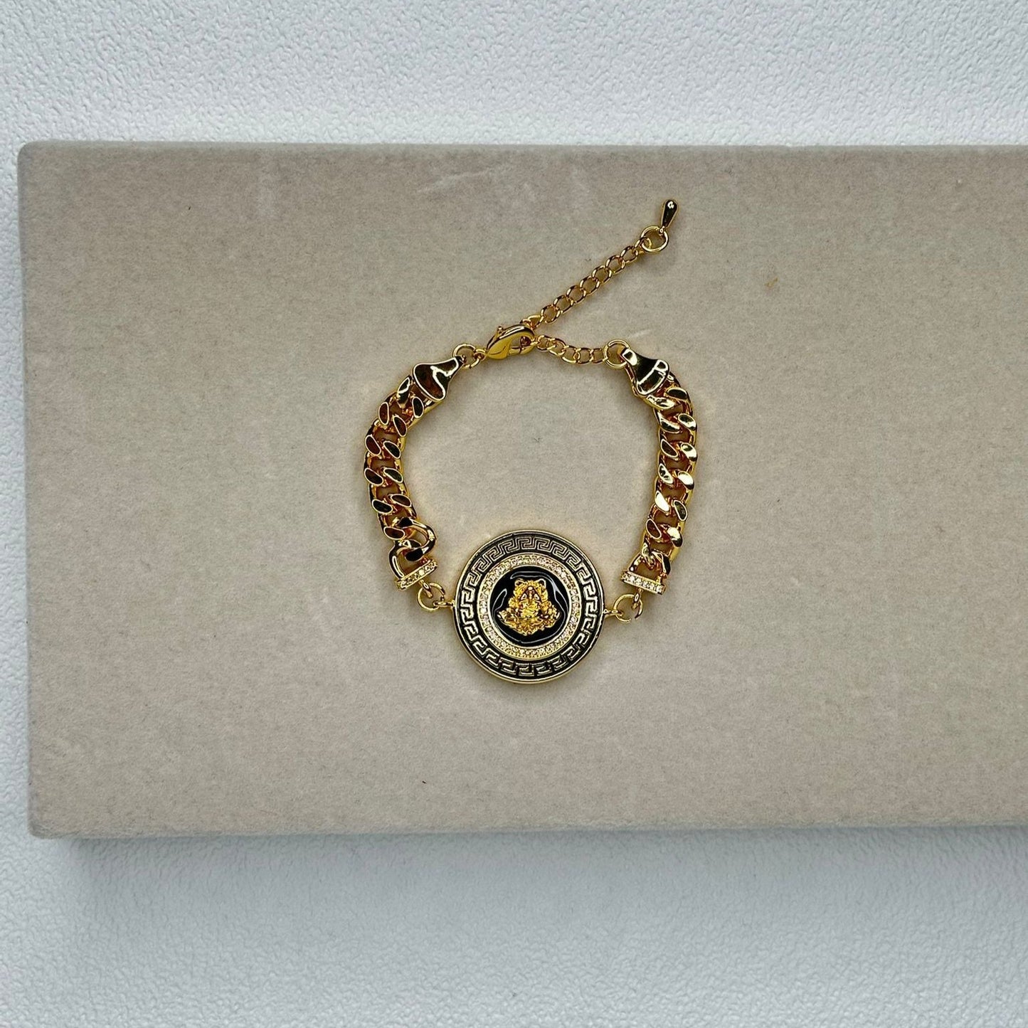 Gold Black Bracelet