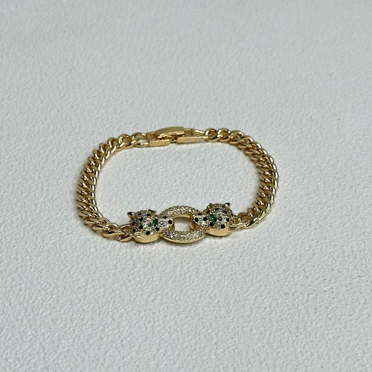 Gold Ctiger Bracelet