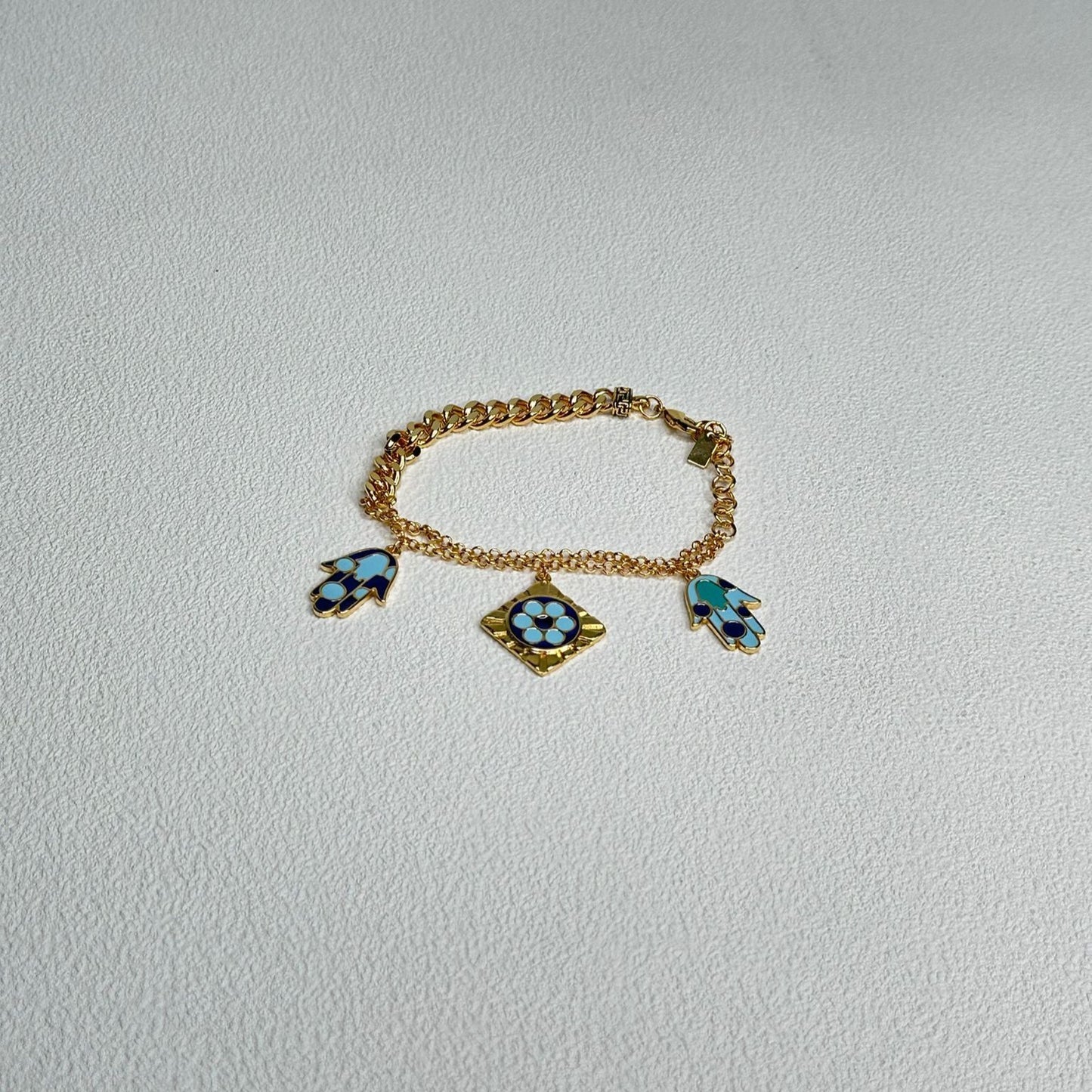 Gold Trey Bracelet
