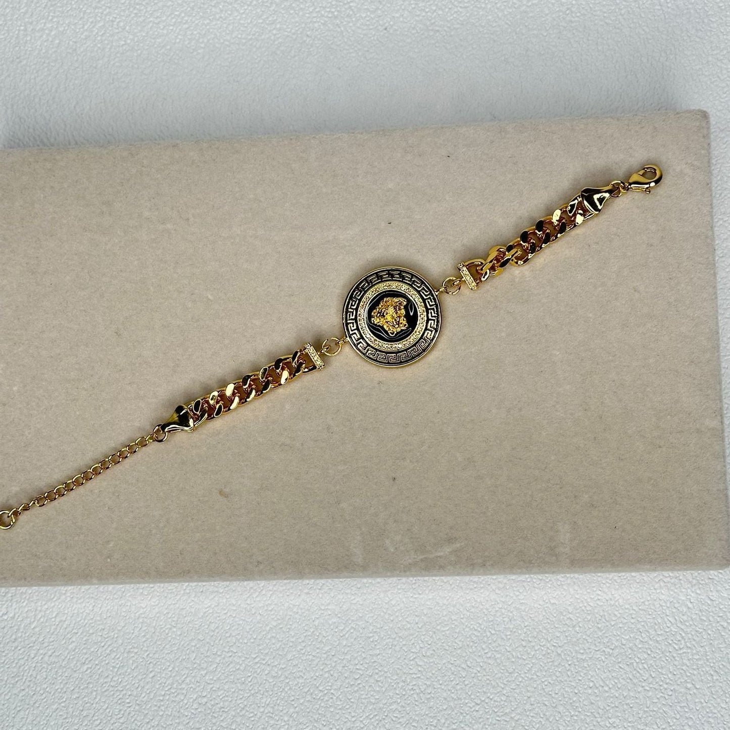 Gold Black Bracelet