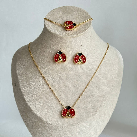 Gold Redes Jewelry Set