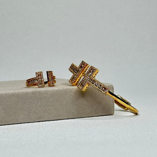 Gold Hlater Jewelry Set