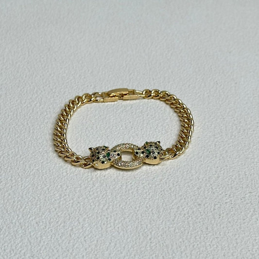 Gold Ctiger Bracelet