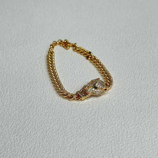 Gold Tiger Bracelet