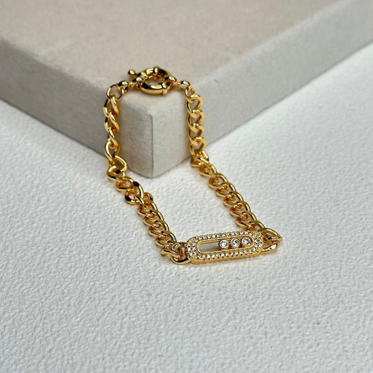 Gold Teay Bracelet