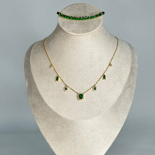 Gold Tgrene Jewelry Set