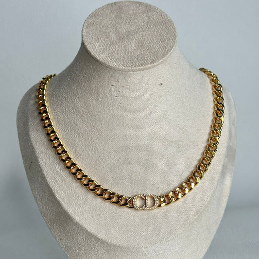 Gold Bchine Necklace