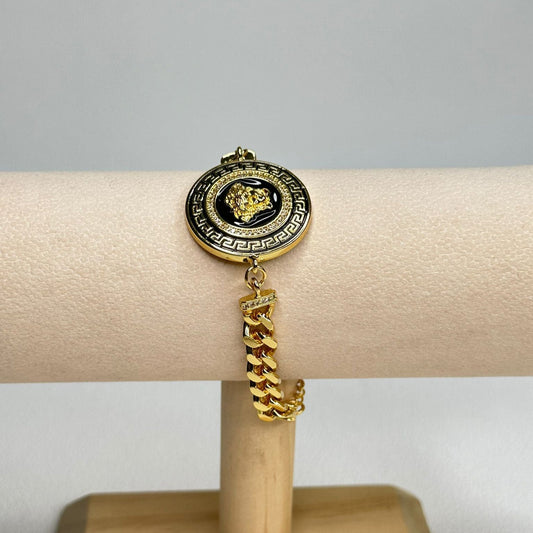 Gold Black Bracelet